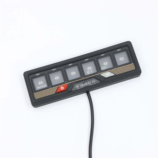 Pulsantiera Elettronica auto e barche 6 POSIZIONI