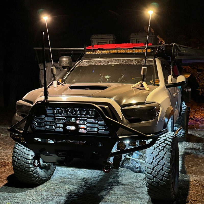 Outask Illuminazione LED Telescopica da Esterno Versatile 