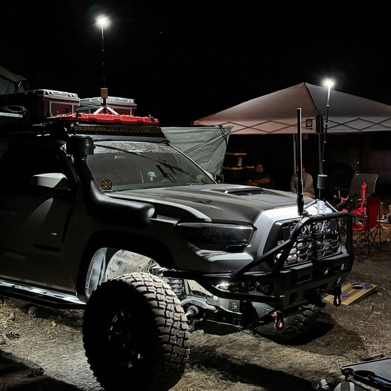 Outask Illuminazione LED Telescopica da Esterno Versatile 