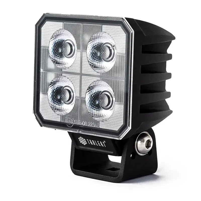TRALERT - Faro da lavoro a LED quadrato | 3800 lumen | 40Watt
