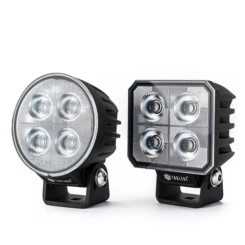 TRALERT - Faro da lavoro a LED quadrato | 3800 lumen | 40Watt