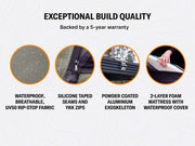 TentBox Cargo 2.0 Tenda da tetto - Forest  Copertura rigida