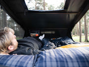 TentBox GO - Tenda da tetto a copertura morbida blu scuro