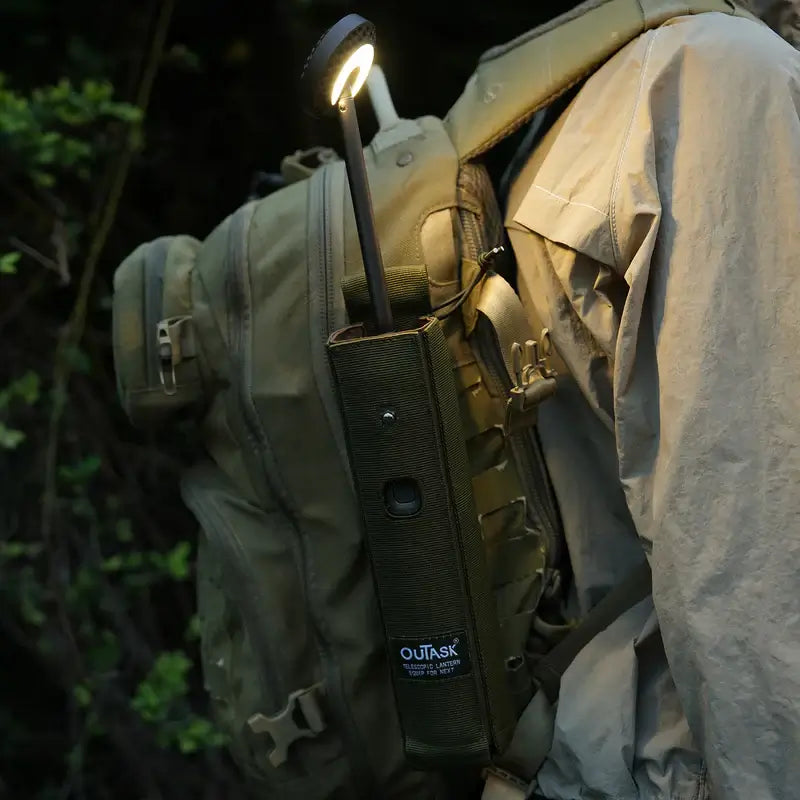 Outask Custodia Protettiva per Lanterna Telescopica - Verde Militare