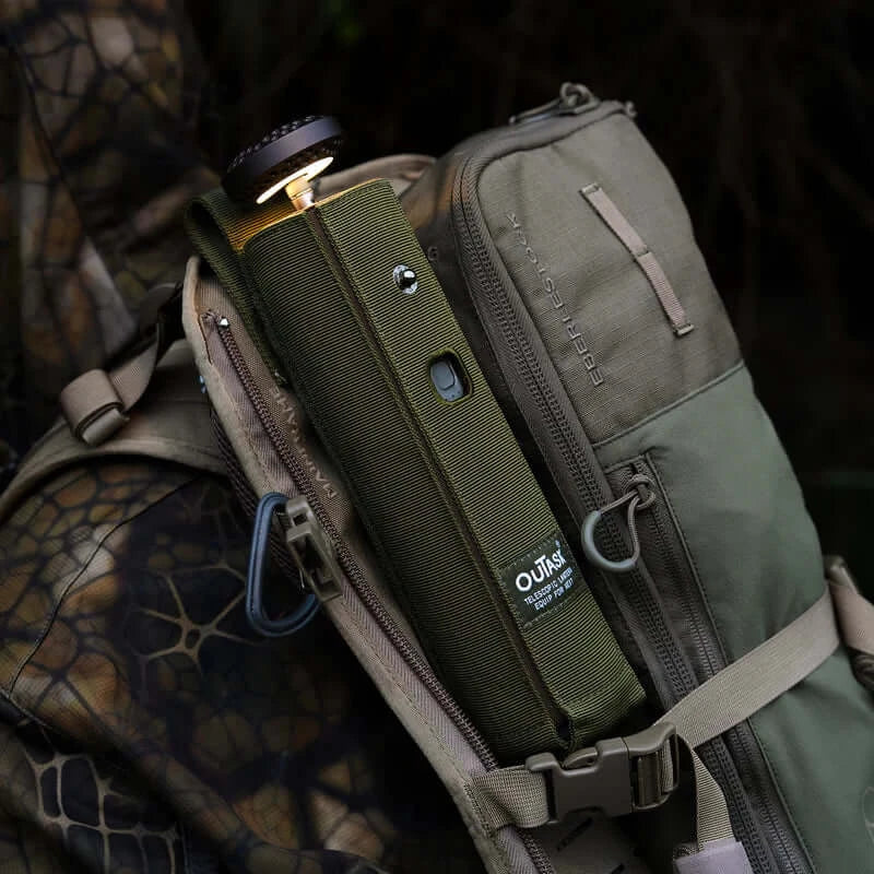 Outask Custodia Protettiva per Lanterna Telescopica - Verde Militare