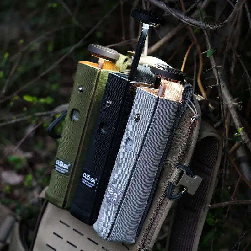 Outask Custodia Protettiva per Lanterna Telescopica - Grigia