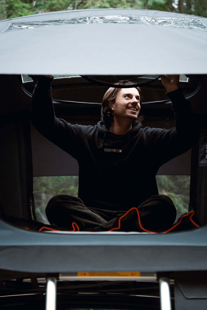 TentBox Lite XL Tenda da tetto - Slate - copertura morbida