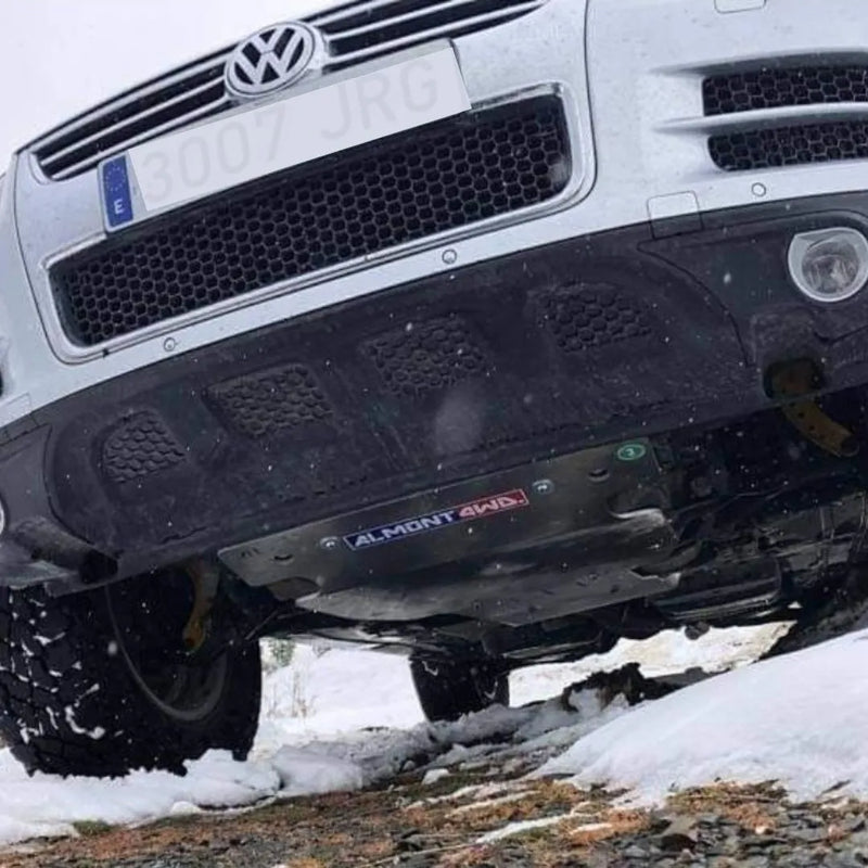 Piastra paramotore Almont4WD Touareg 7L 2004-2010 - protezione radiatori e motore