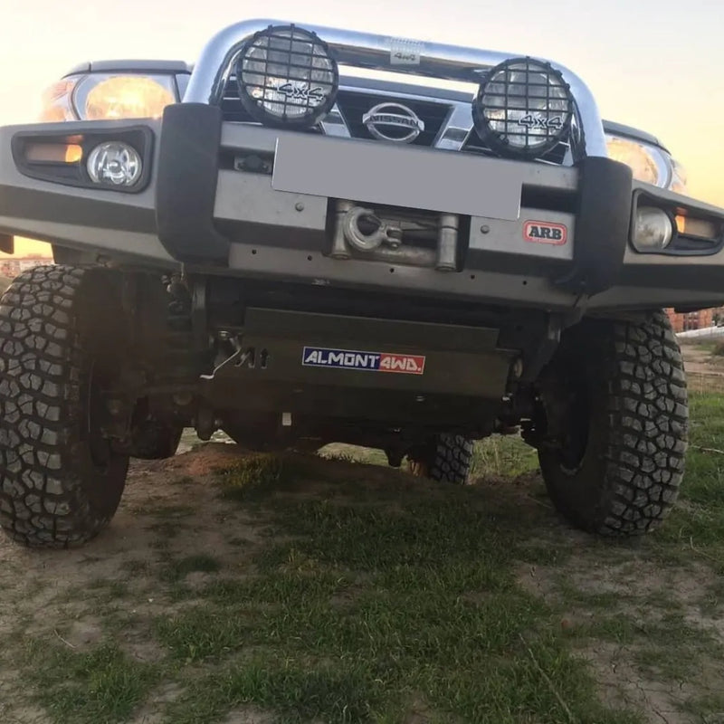 NISSAN PATROL Y61 SERIES 1998-2010 142-PATROL GRY61 Piastra paramotore anteriore ARB Paraurti