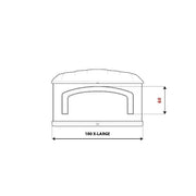 AutoHome Maggiolina Airlander Plus 360 E-Tenda da Tetto Rigida Large