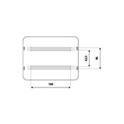 AutoHome Maggiolina Airlander Plus 360 E-Tenda da Tetto Rigida Large
