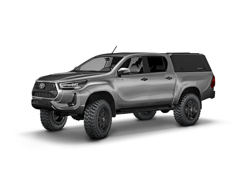 RSI SmartCap Hard Top EVOa ADVENTURE - TOYOTA HILUX DOUBLE CAB SB - 5' 2016 Nero Opaco – SKU EA1304-MB – foto 3 di 14