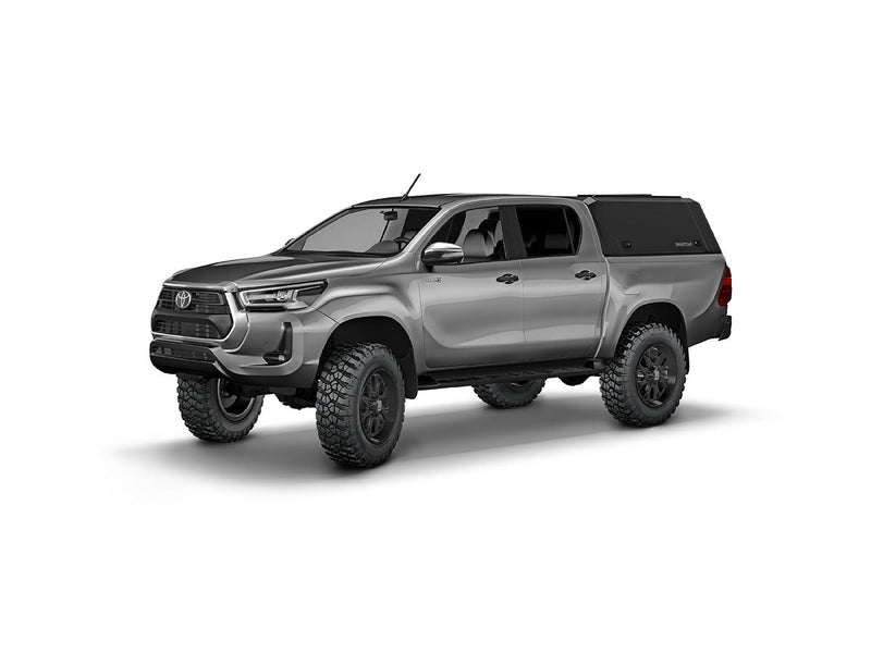 RSI SmartCap Hard Top EVOd DEFENDER - TOYOTA HILUX REVO DOUBLE CAB - SB 5" 2016 NERO OPACO – SKU ED1304-MB – foto Misutonida 3