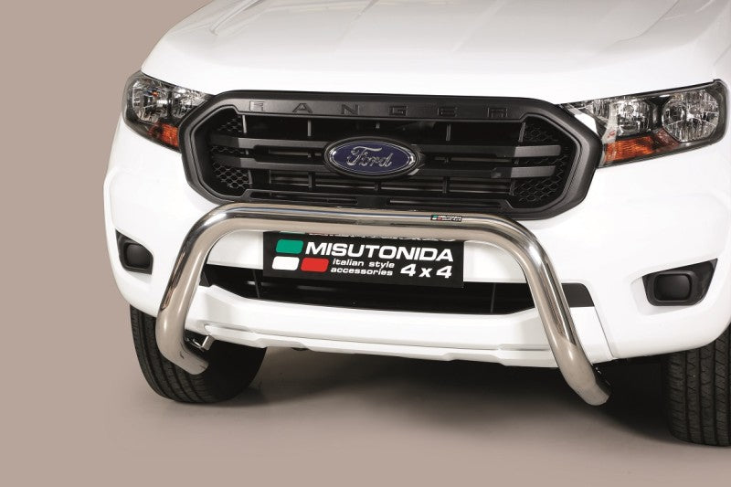 Bull bar Ford Ranger Double Cab 2019–2022 Misutonida EC/SB/295/IX inox lucido