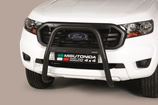 Bull bar Ford Ranger Double Cab 2019–2022 Misutonida MA/295/PL versione nera