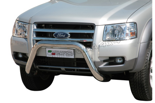 Bull bar Ford Ranger Double Cab 2007–2009 Misutonida EC/SB/204/IX inox lucido