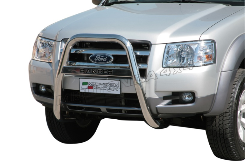 Bull bar Ford Ranger Double Cab 2007–2009 Misutonida MA/K/204/IX inox lucido