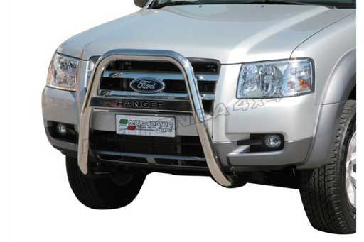 Bull bar Ford Ranger Double Cab 2007–2009 Misutonida MA/K/204/IX inox lucido