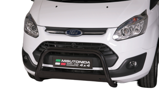 Bull bar Ford Transit Custom LWB/L2 2013–2017 Misutonida EC/MED/338/PL versione nera