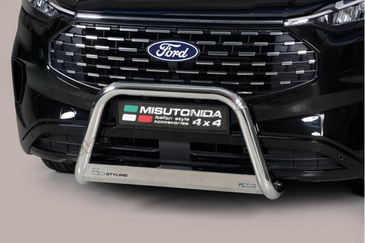 Bull bar Ford Transit Custom / Tourneo Custom L2 dal 2024 Misutonida EC/MED/515/IX inox lucido
