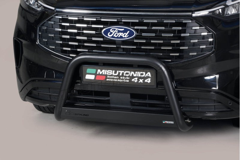 Bull bar Ford Transit Custom / Tourneo Custom L2 dal 2024 Misutonida EC/MED/515/PL versione nera