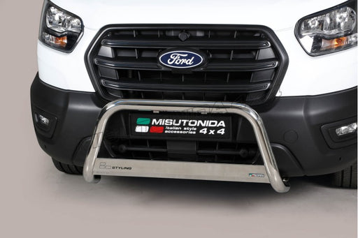 Bull bar Ford Transit L2 dal 2025 Misutonida EC/MED/477/IX inox lucido