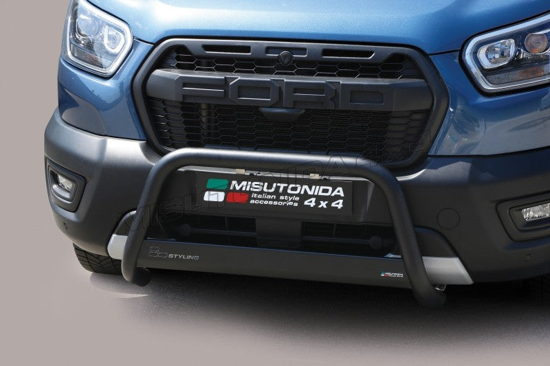 Bull bar Ford Transit Trail dal 2020 Misutonida EC/MED/477/PL versione nera
