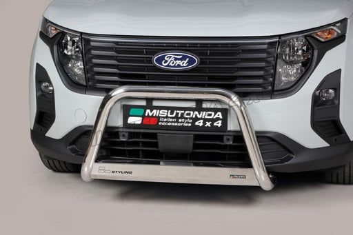 Bull bar Ford Transit Courier / Tourneo Courier dal 2024 Misutonida EC/MED/516/IX inox lucido