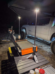 Outask Illuminazione LED Telescopica da Esterno Versatile 