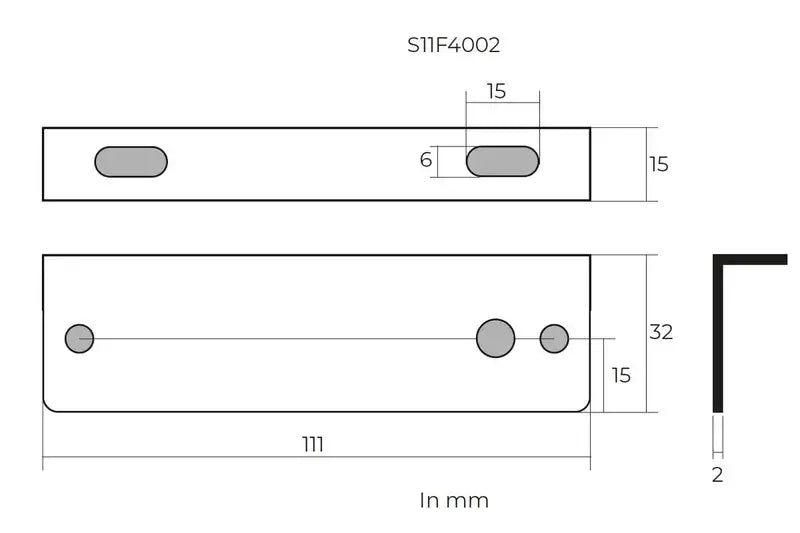 Staffa di montaggio | per il flash LED S11F4002
