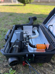 Valigetta riscaldatore diesel IP65 OverlandHeat per overlanding camper e van