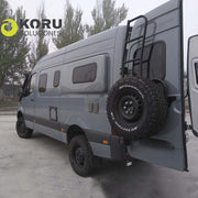 Koru Soluciones Supporto ruota post. regolabile con scala