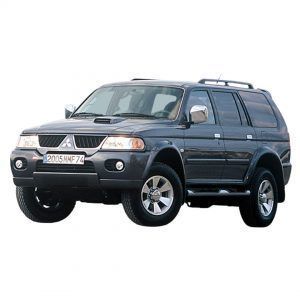 MITSUBISHI PAJERO SPORT 1996-2007 234-Piastra paramotore anteriore per paraurti originale