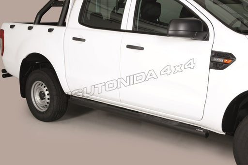 Pedane laterali Ford Ranger Double Cab 2019–2022 Misutonida GP/295/PL versione nera