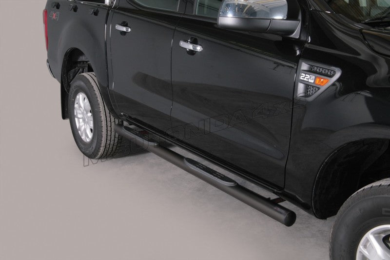 Pedane laterali Ford Ranger Double Cab 2012–2015 Misutonida GP/295/PL versione nera