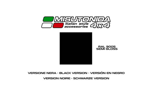 Pedane laterali Ford Ranger Double Cab 2009–2011 Misutonida GPO/250/PL versione nera