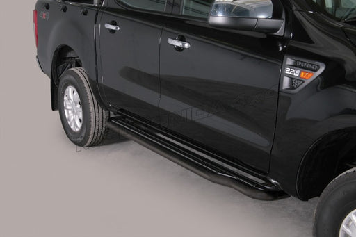 Pedane laterali Ford Ranger Double Cab 2012–2015 Misutonida P/295/PL versione nera