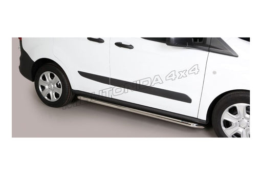 Pedane laterali Ford Transit Courier / Tourneo Courier 2018–2023 Misutonida SP/452/IX inox lucido