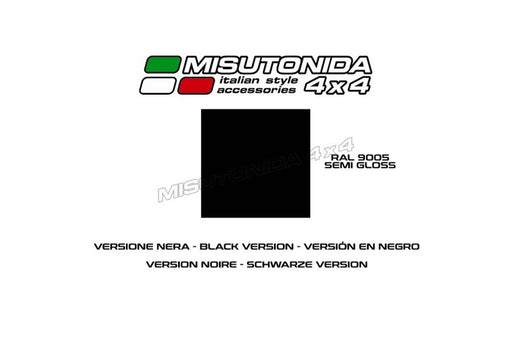 Pedane laterali Ford Transit Courier / Tourneo Courier dal 2024 Misutonida DSP/516/PL versione nera
