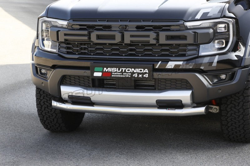 Protezione anteriore Ford Ranger Raptor dal 2023 Misutonida SLF/510/IX inox lucido
