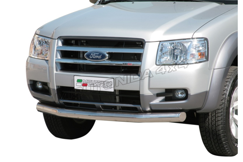 Protezione anteriore Ford Ranger Double Cab 2007–2009 Misutonida SLF/204/IX inox lucido