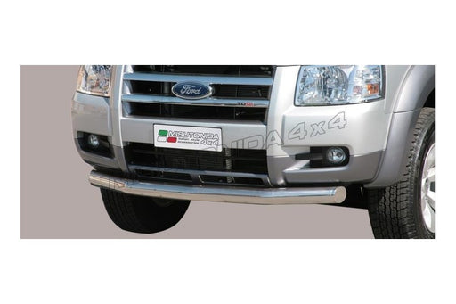 Protezione anteriore Ford Ranger Double Cab 2009–2011 Misutonida SLF/250/IX inox lucido