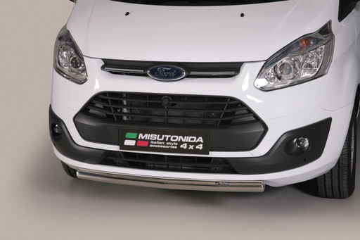 Protezione anteriore Ford Transit Custom LWB/L2 2013–2017 Misutonida LARGE/338/IX inox lucido