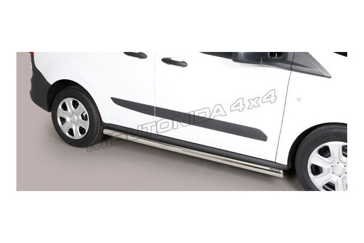 Protezioni laterali Ford Transit Courier / Tourneo Courier 2018–2023 Misutonida TPS/370/IX inox lucido