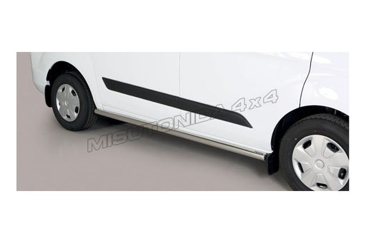 Protezioni laterali Ford Transit Custom / Tourneo Custom SWB/L1 2018–2023 Misutonida TPS/339/IX inox lucido
