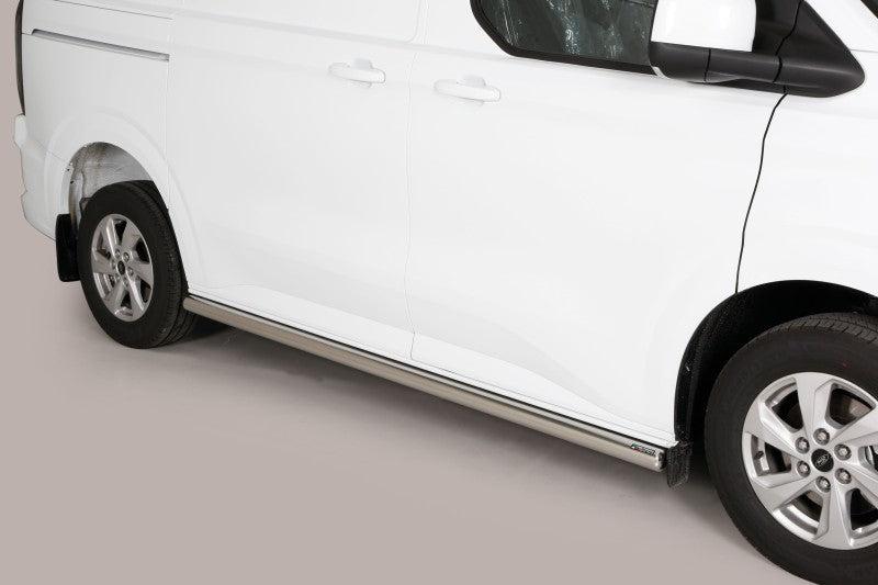 Protezioni laterali Ford Transit Custom / Tourneo Custom L1 dal 2024 Misutonida TPS/515/L1 inox lucido
