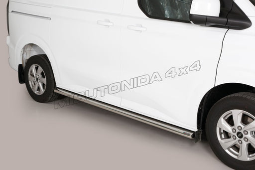 Protezioni laterali Ford Transit Custom / Tourneo Custom L1 dal 2024 Misutonida TPSO/515/L1 inox lucido