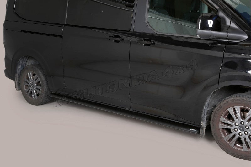 Protezioni laterali Ford Transit Custom / Tourneo Custom L2 dal 2024 Misutonida TPSO/515/L2/PL versione nera