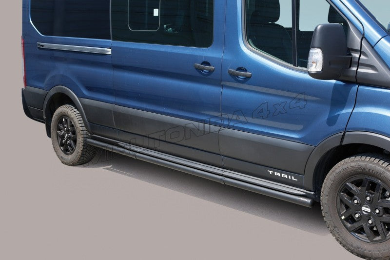 Protezioni laterali Ford Transit Trail dal 2020 Misutonida TPS/368/PL versione nera