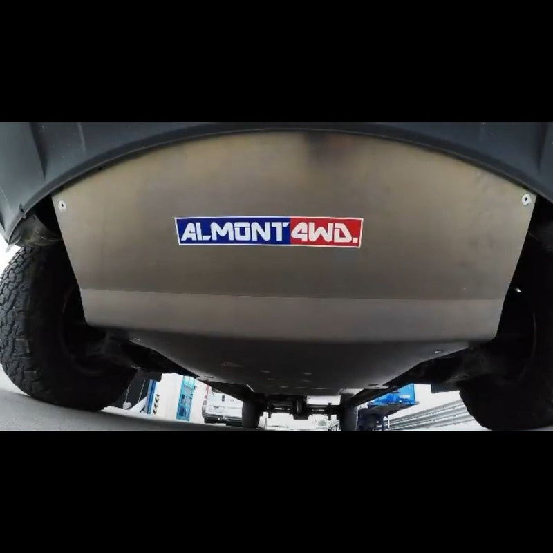 MERCEDES BENZ SPRINTER 3 4X4 July 2019 - September 2022 270-Piastre paramotore anteriori (tutti i motori)